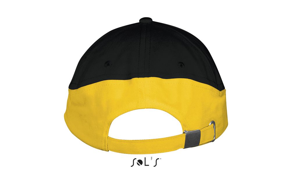 Booster 5 Panel Contrast Cap in Farbe Black / Gold