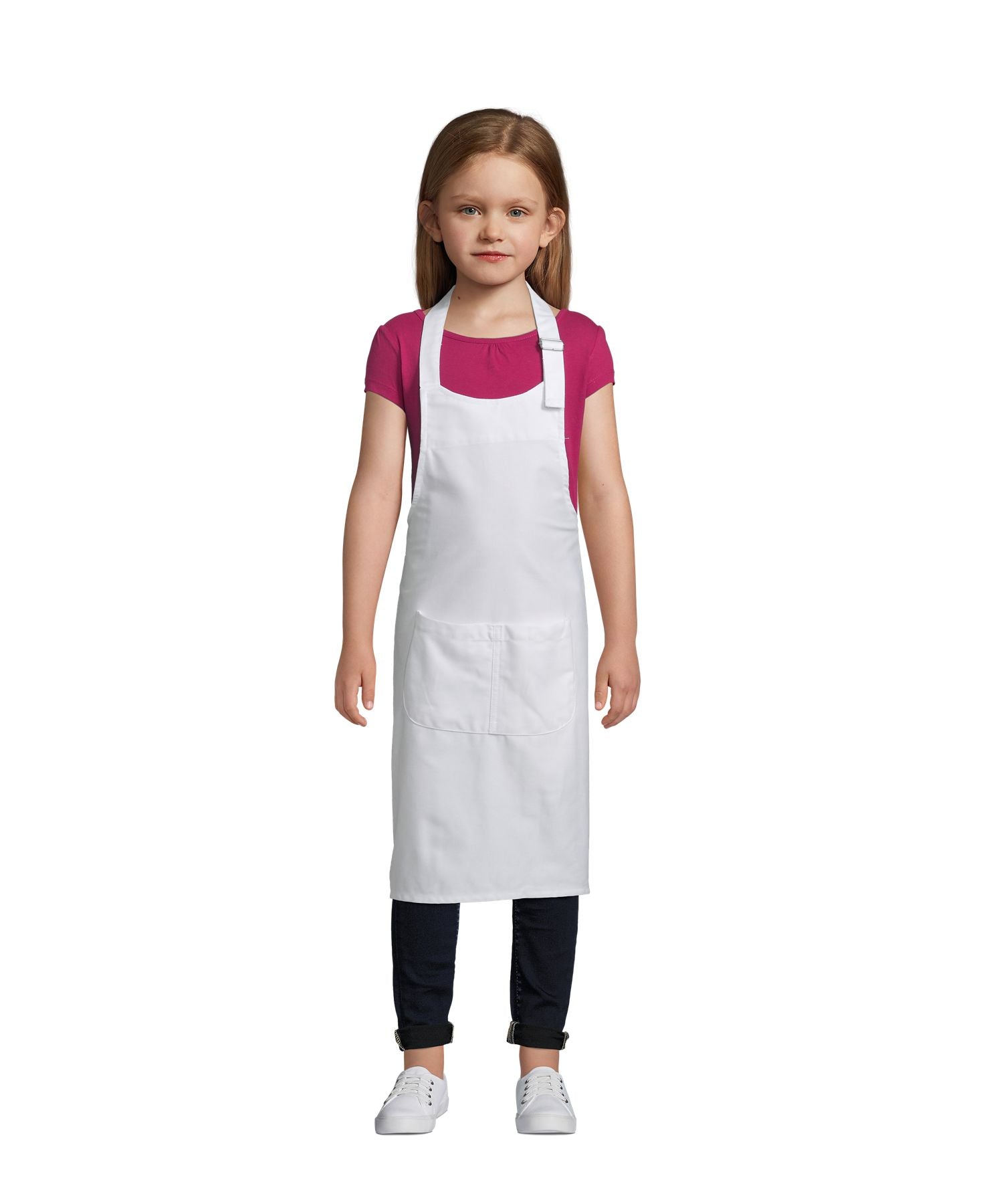 Gala Kids Kinder-Schürze Mit Taschen in Farbe White