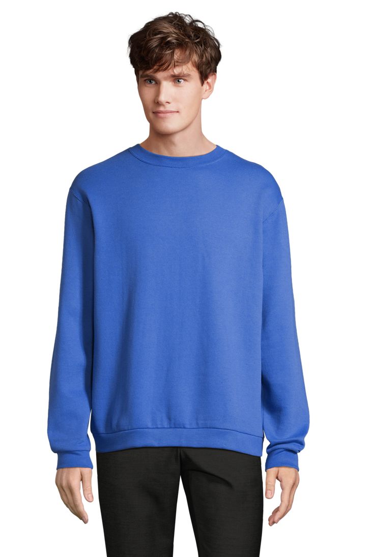 Spider Herren Rundhals Sweatshirt in Farbe Royal blue