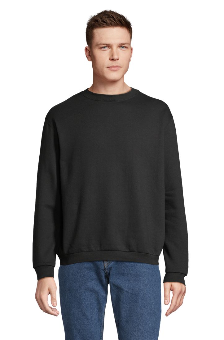 Spider Herren Rundhals Sweatshirt in Farbe Black