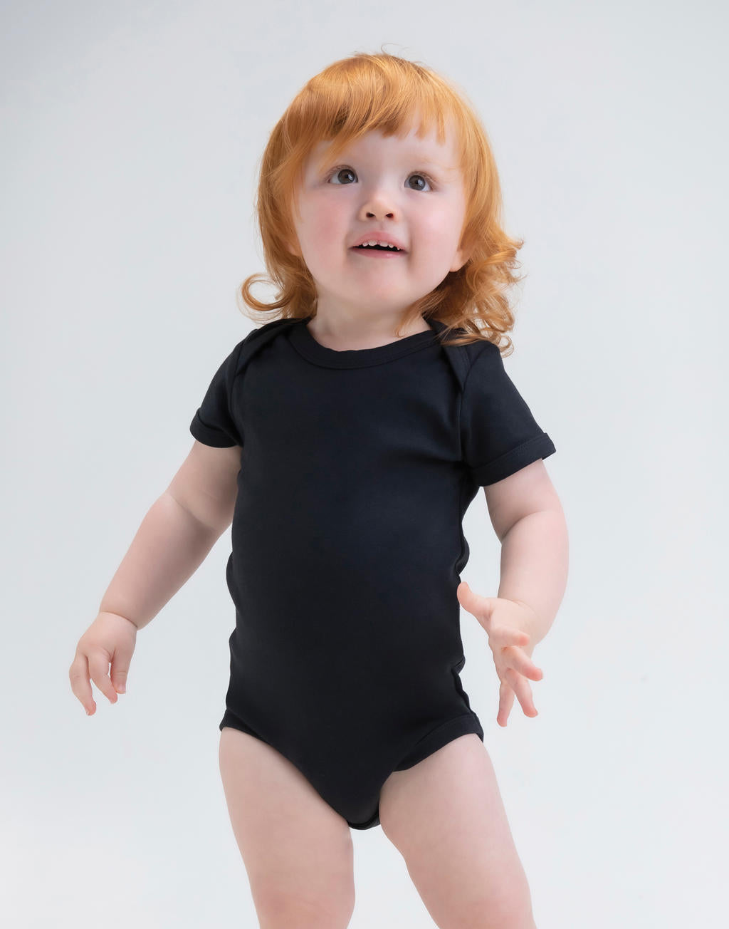  Baby Bodysuit in Farbe White