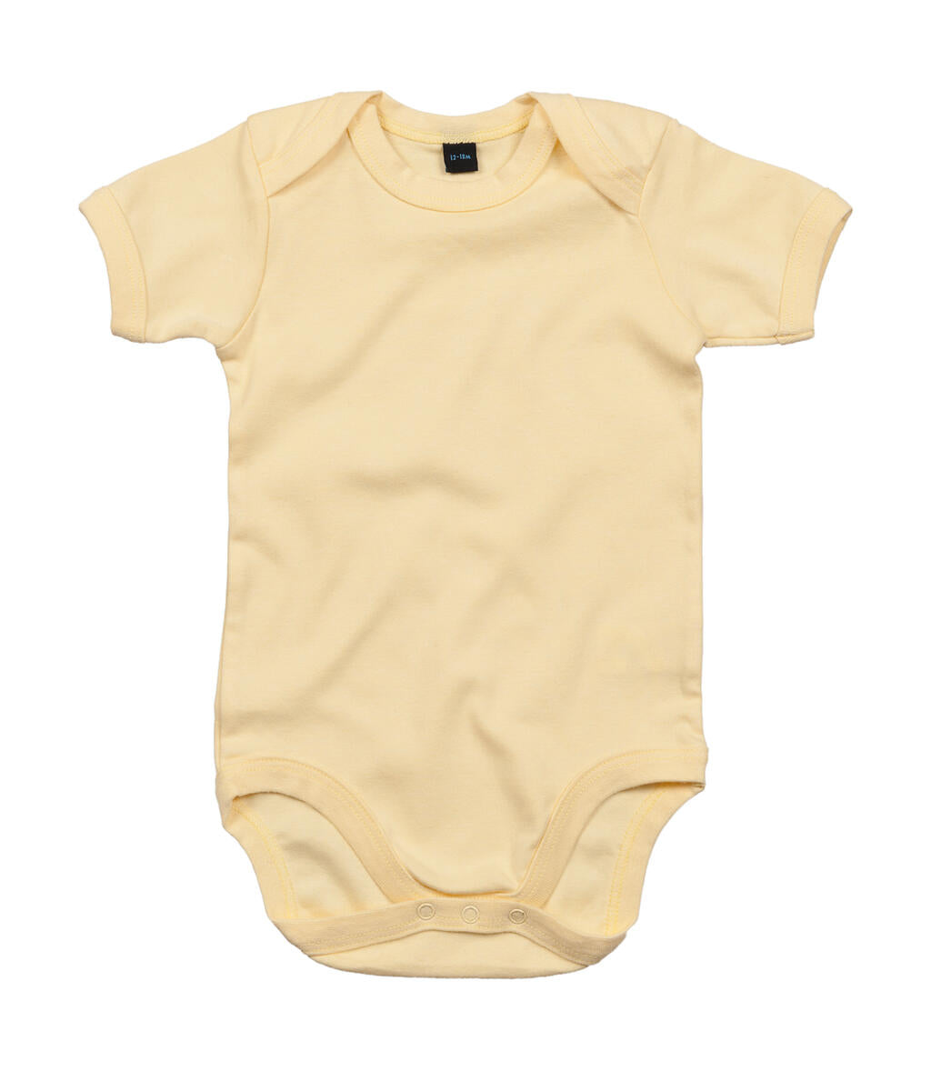  Baby Bodysuit in Farbe Soft Yellow
