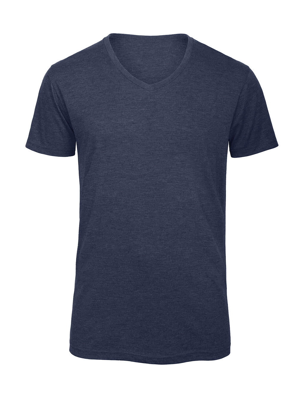  V Triblend/men T-Shirt in Farbe Heather Navy
