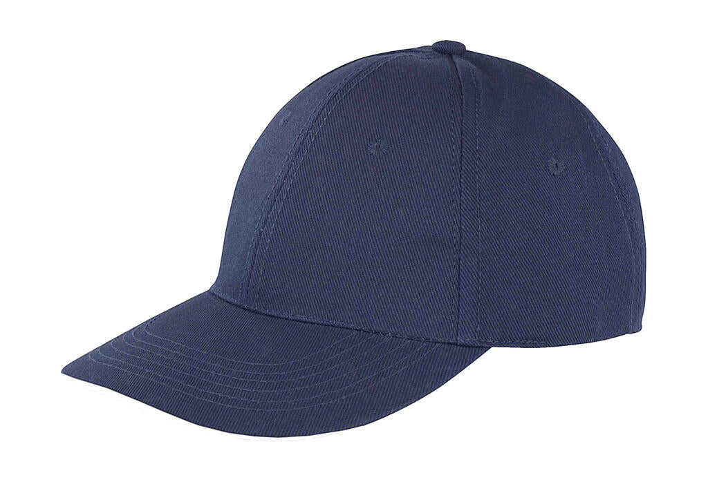  Memphis Low Profile Sandwich Peak Cap in Farbe Navy/White
