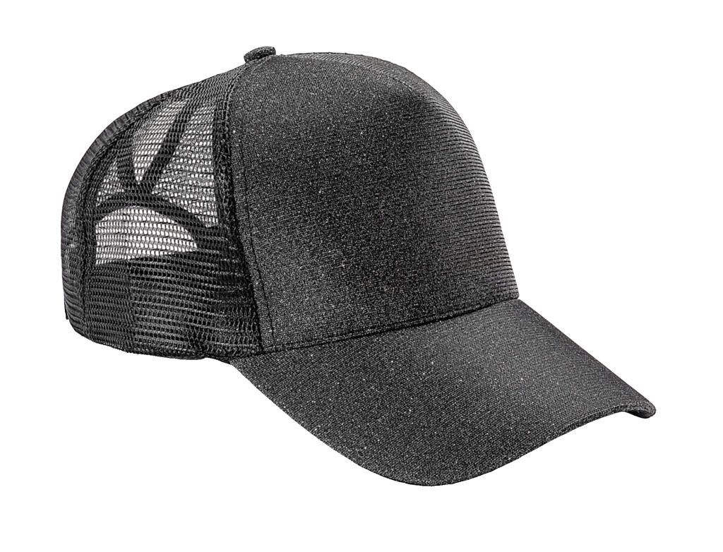 New York Sparkle Cap in Farbe Black