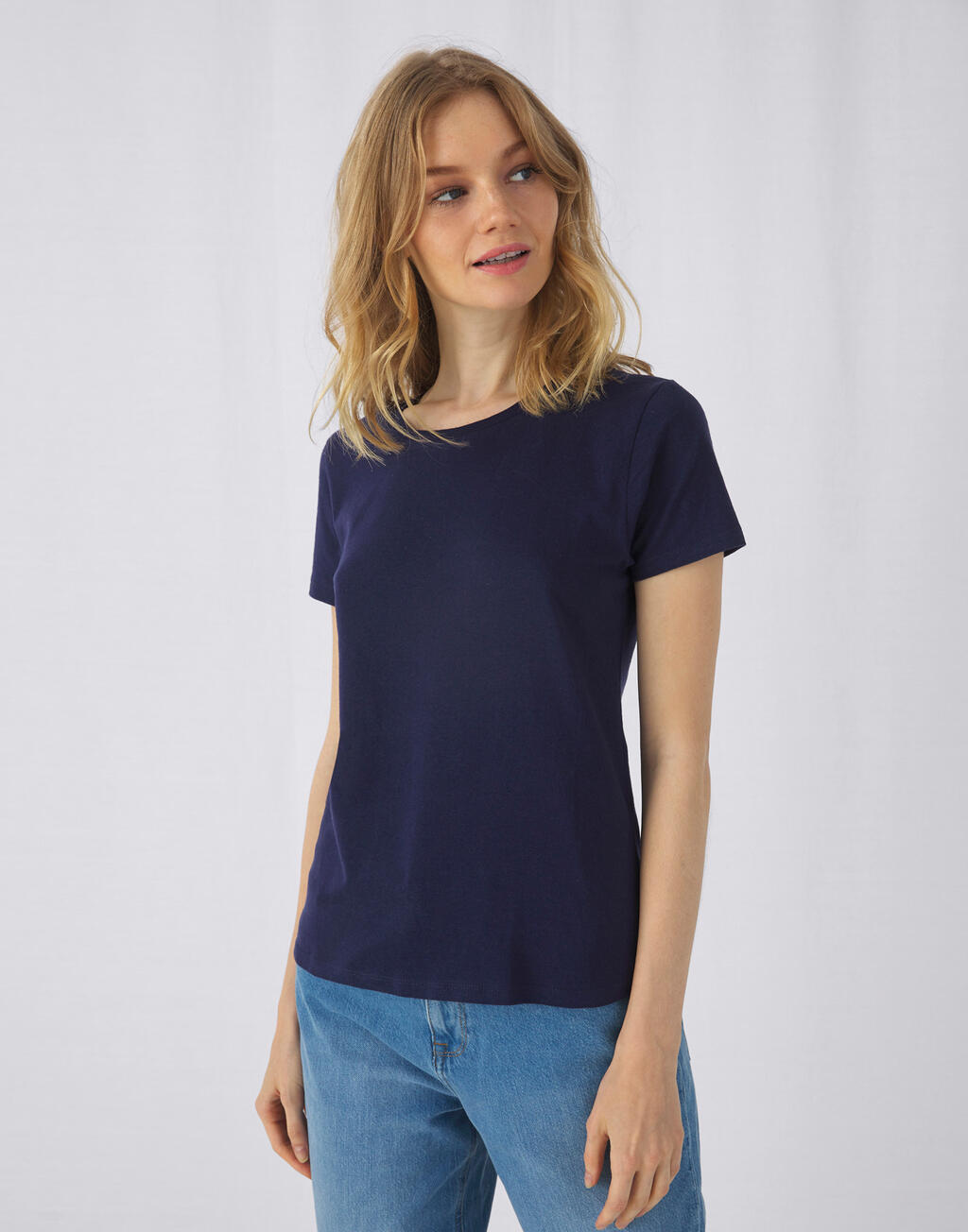 #E150 /women T-Shirt in Farbe White