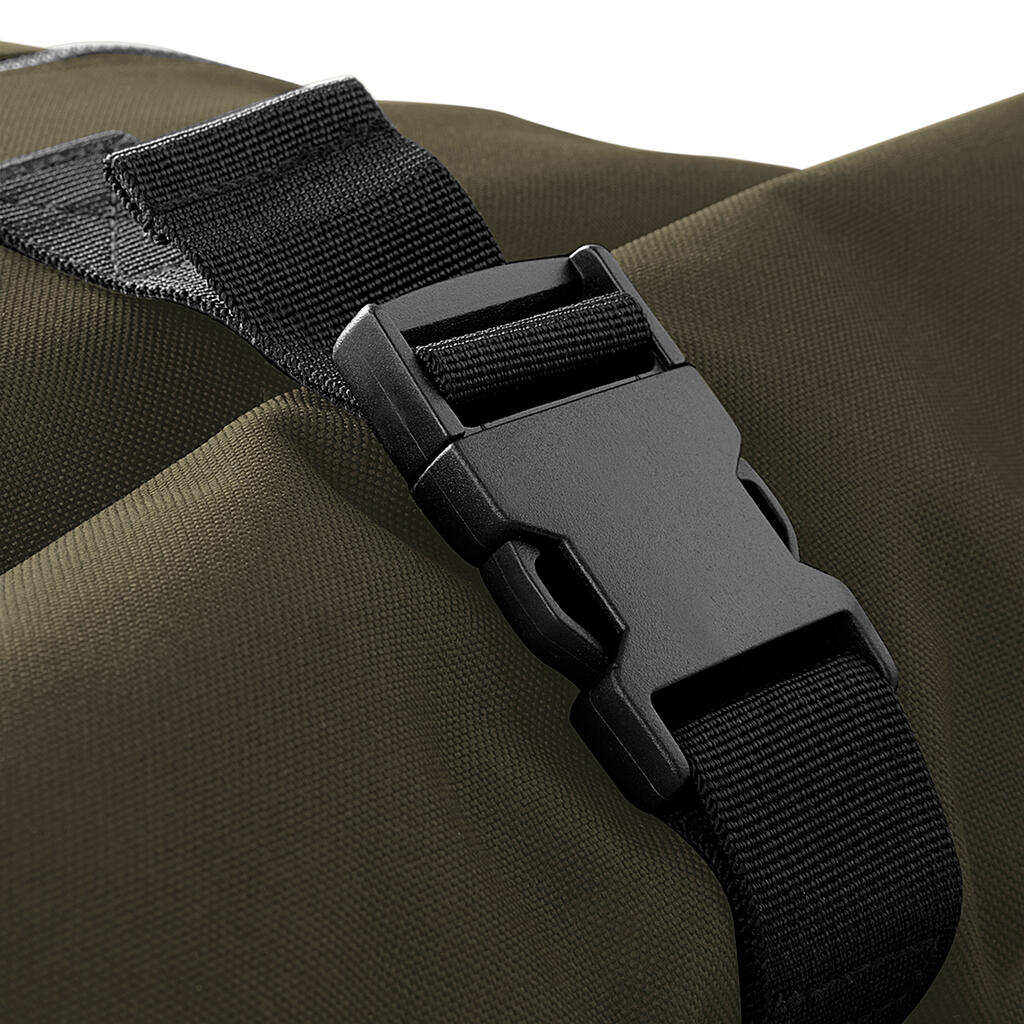  Roll-Top Backpack in Farbe Black