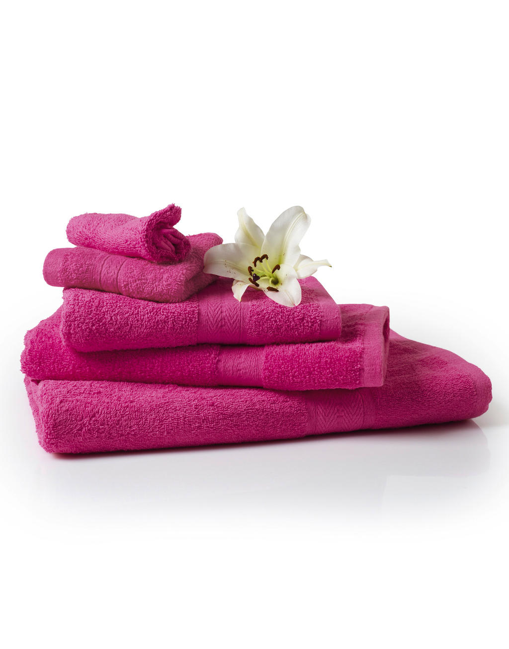  Rhine Beach Towel 100x180 cm in Farbe White