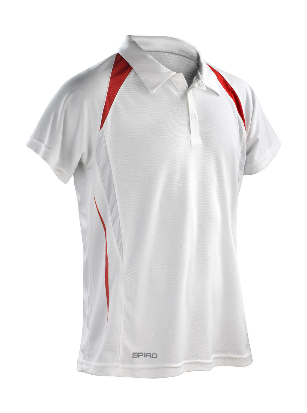  Spiro Team Spirit Polo in Farbe White/Red