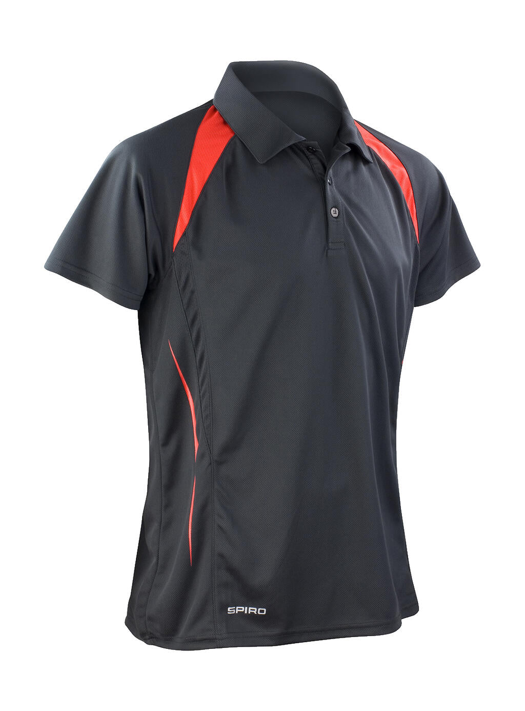  Spiro Team Spirit Polo in Farbe Black/Red