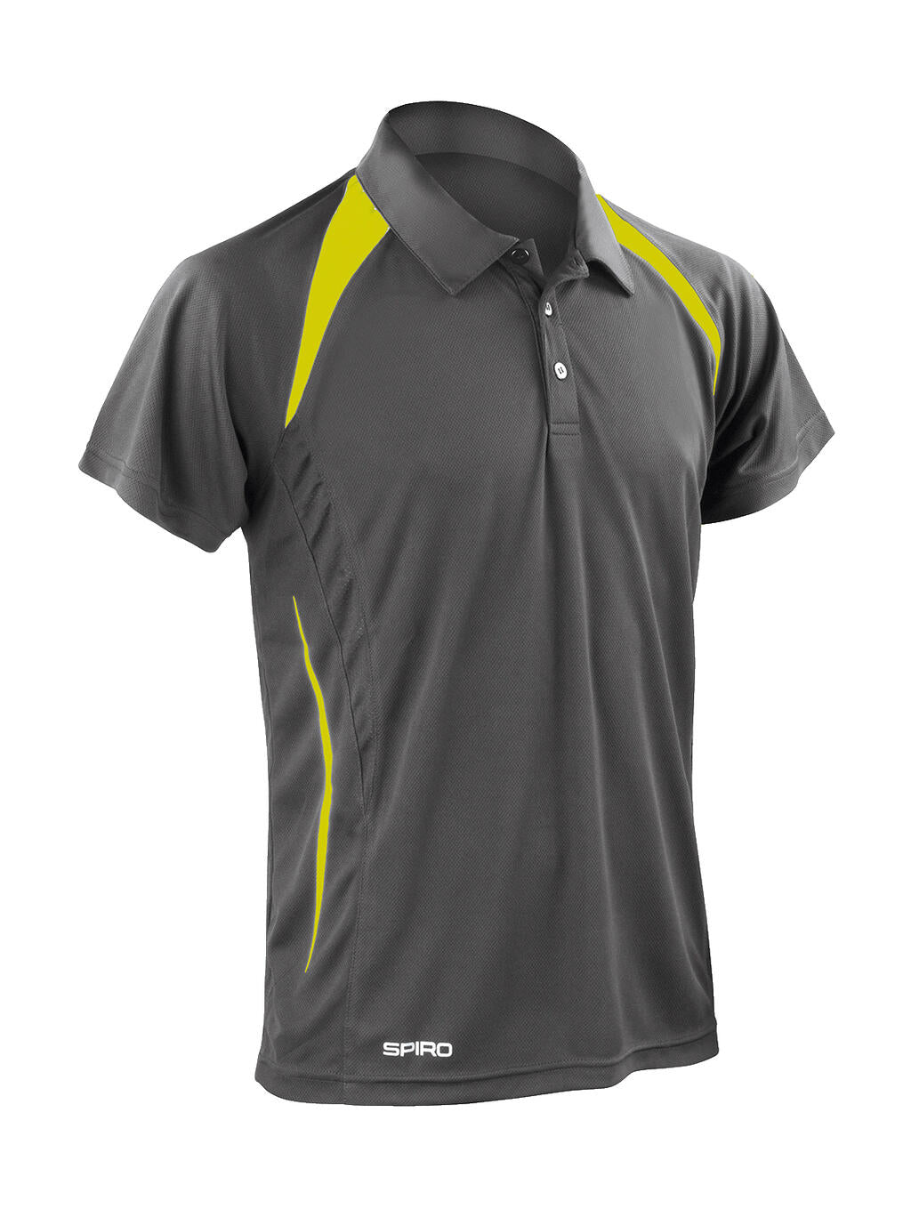  Spiro Team Spirit Polo in Farbe Grey/Lime