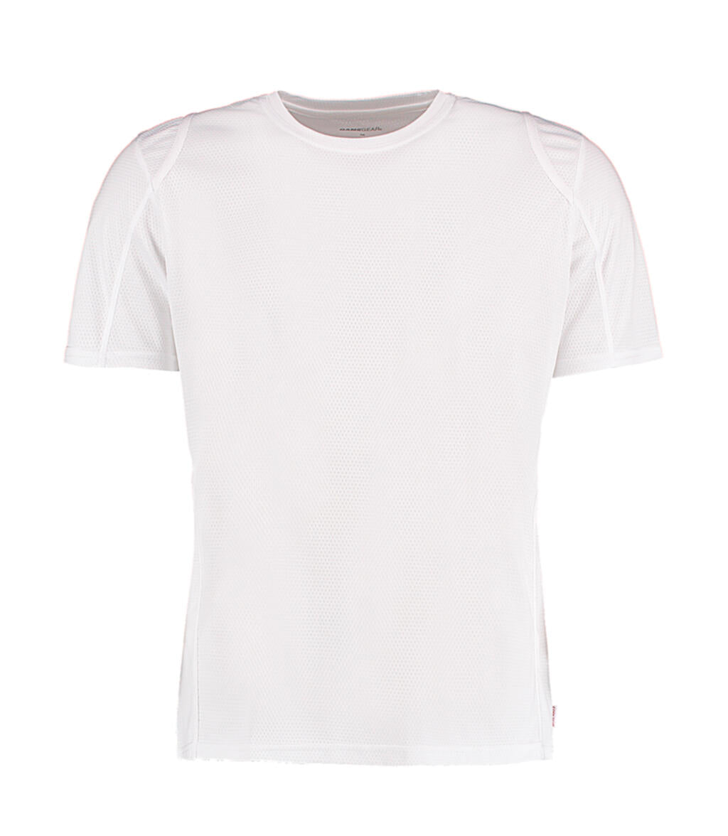  Regular Fit Cooltex® Contrast Tee in Farbe White/White