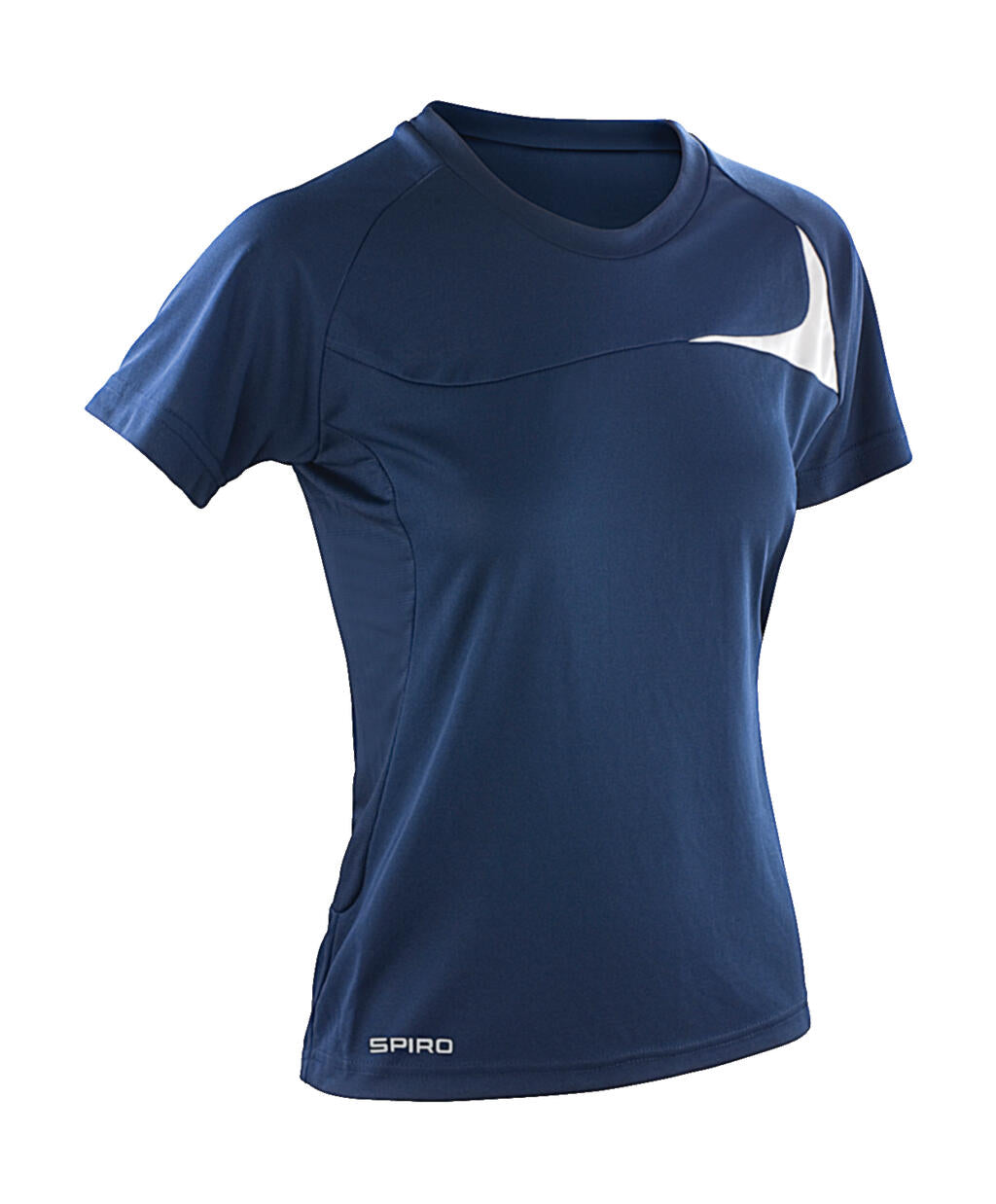  Spiro Ladies' Dash Training Shirt in Farbe Navy/White