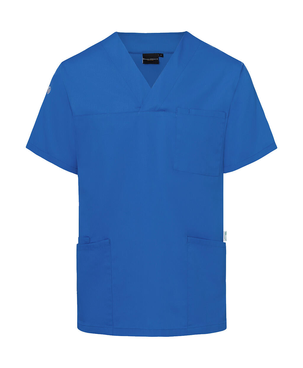 Men's Slip-on Tunic Essential Short Sl. in Farbe Royal Blue