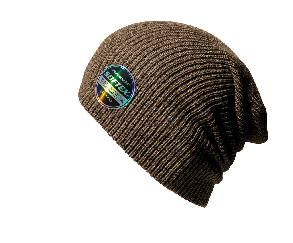  Softex Beanie in Farbe Chocolate Brown