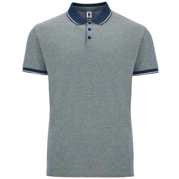 Poloshirt Bowie  in Farbe Heather Navy Blue