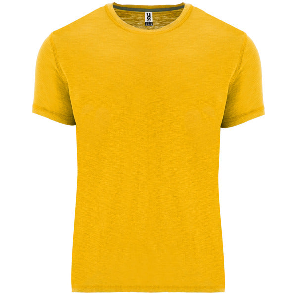 T-Shirt Terrier  in Farbe Mustard