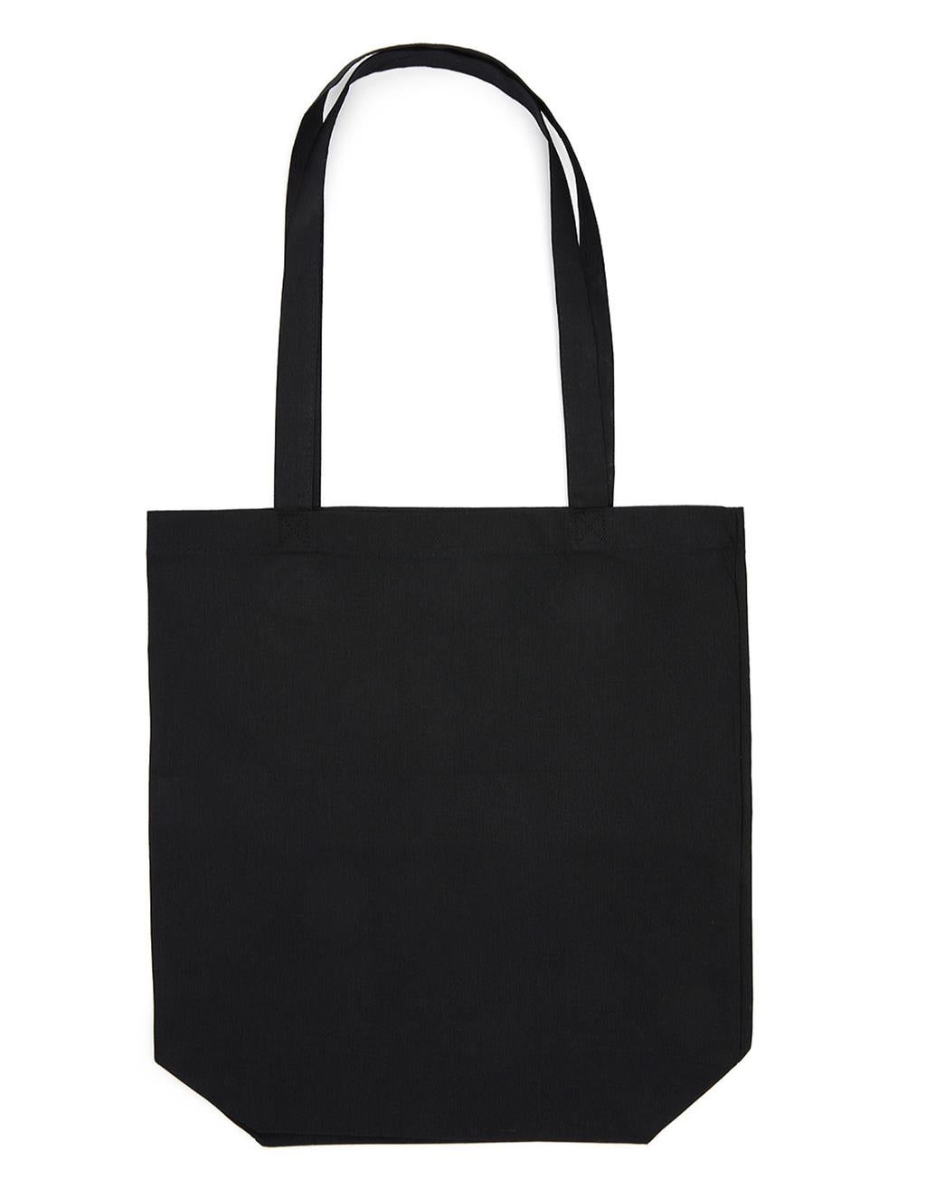  Cotton Bag LH with Gusset in Farbe Black