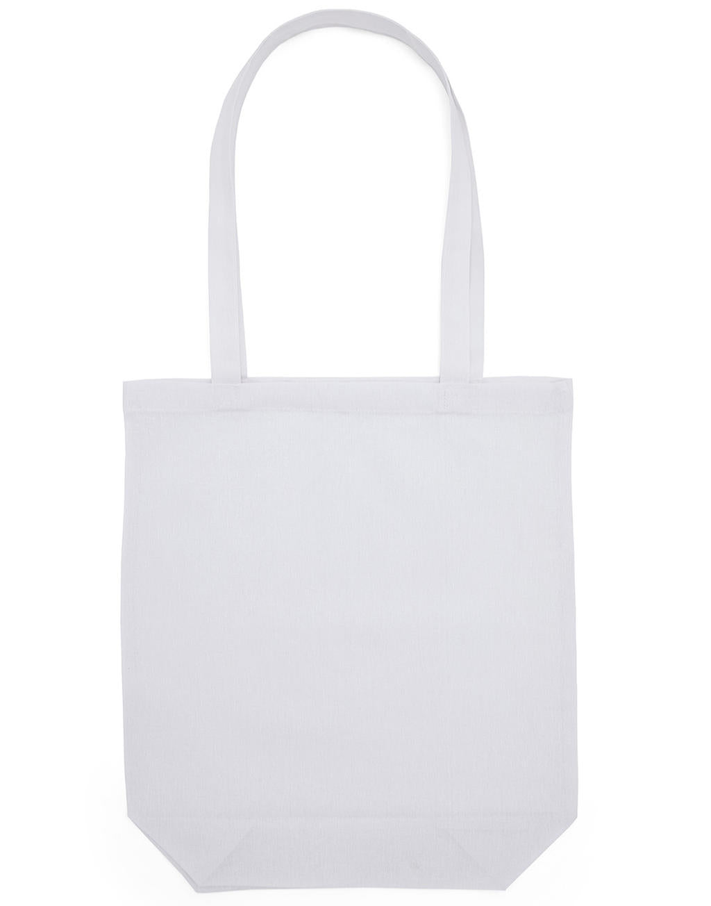  Cotton Bag LH with Gusset in Farbe Snowwhite
