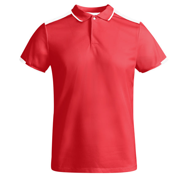 Poloshirt Tamil  in Farbe Red/White