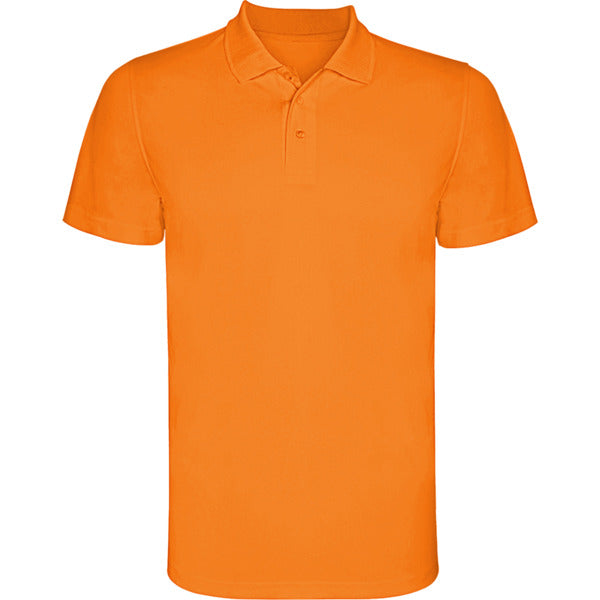 Poloshirt Monzha  in Farbe Fluor Orange