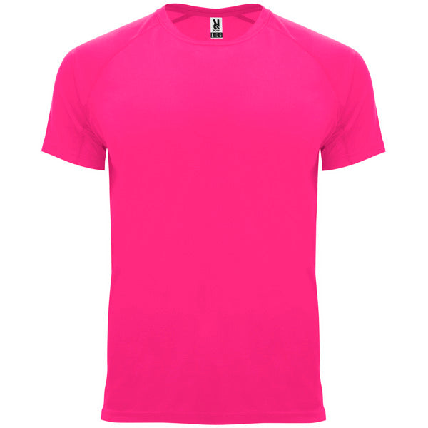 T-Shirt Bahrain  in Farbe Fluor Pink