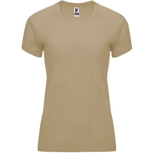 T-Shirt Bahrain Woman  in Farbe Dark Sand