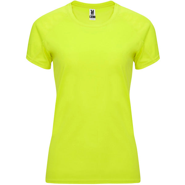 T-Shirt Bahrain Woman  in Farbe Fluor Yellow