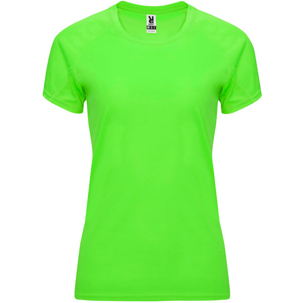 T-Shirt Bahrain Woman  in Farbe Fluor Green