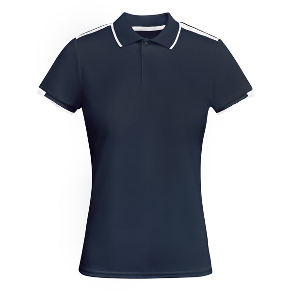 Poloshirt Tamil Woman Navy Blue/White in Farbe Navy/White