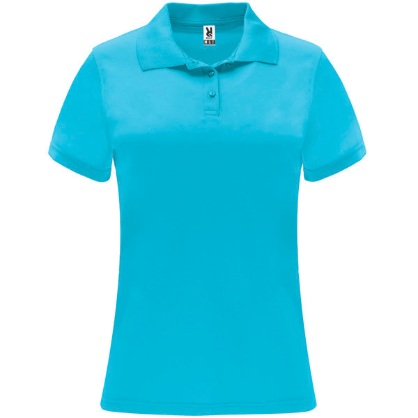 Poloshirt Monzha Woman  in Farbe Turquoise