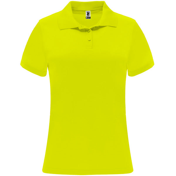 Poloshirt Monzha Woman  in Farbe Fluor Yellow