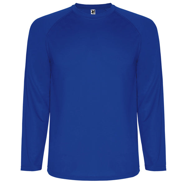 Langärmliges T-Shirt Montecarlo  in Farbe Royal Blue