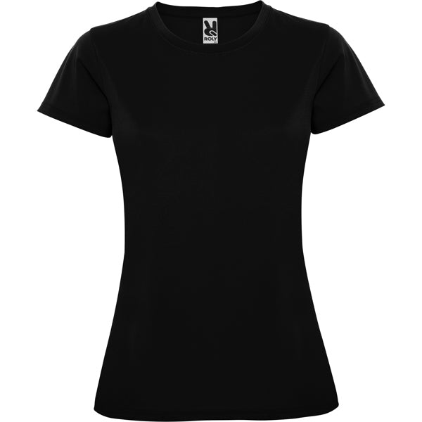T-Shirt Montecarlo Woman  in Farbe Black