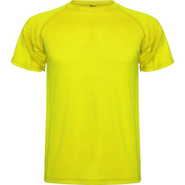 T-Shirt Montecarlo  in Farbe Fluor Yellow