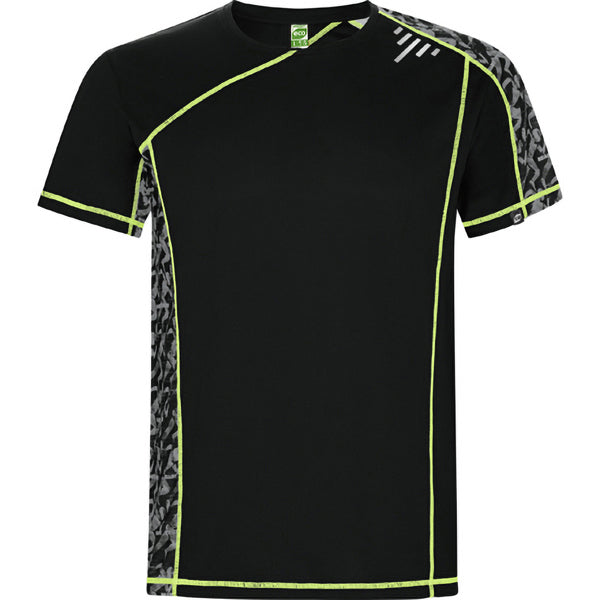 T-Shirt Sochi Black Run Print in Farbe Black Print Run