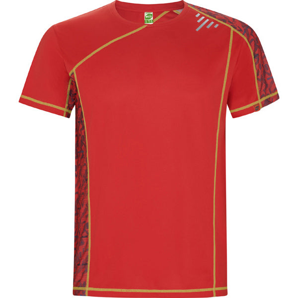 T-Shirt Sochi Red Run Print in Farbe Red Print Run