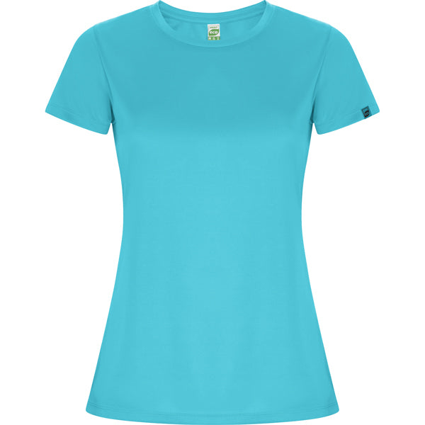 T-Shirt Imola Woman  in Farbe Turquoise