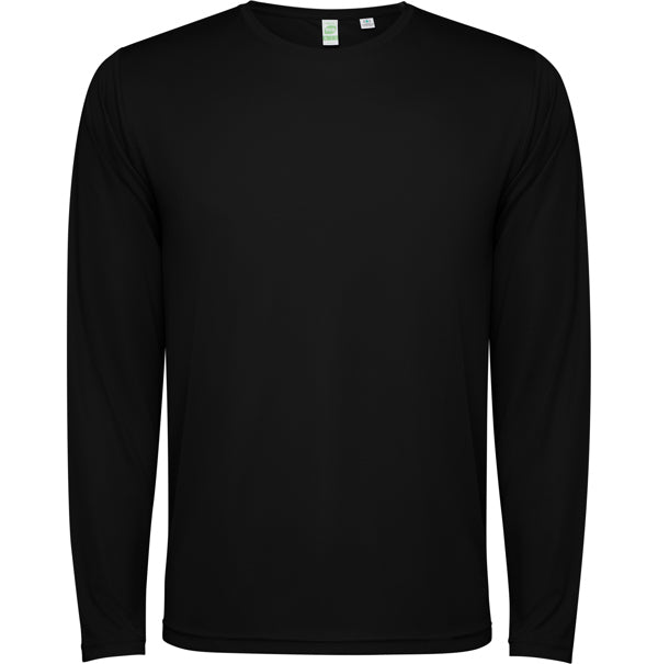Langärmliges T-Shirt Estoril  in Farbe Black