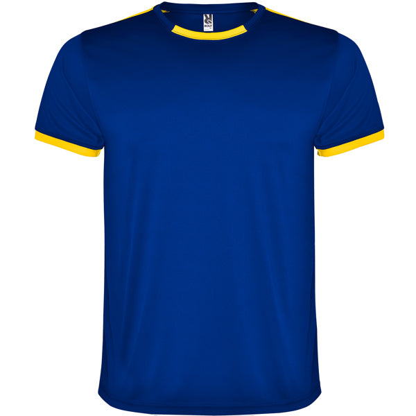 Sportbekleidung Racing  in Farbe Yellow/Royal Blue