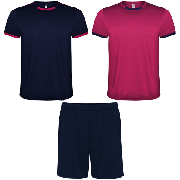 Sportbekleidung Racing in Farbe Fuchsia/Navy