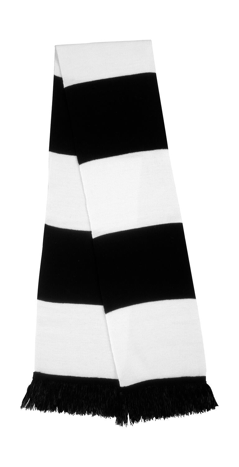  Team Scarf in Farbe Black/White