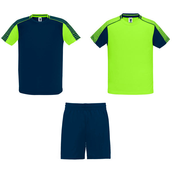 Sportbekleidung Juve in Farbe Fluor Green/Navy