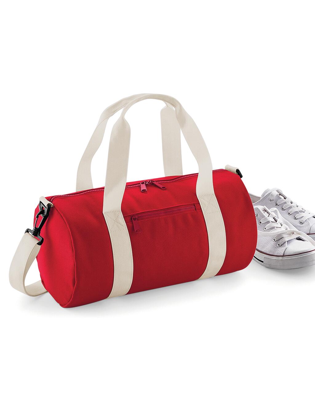  Mini Barrel Bag in Farbe Black/Black