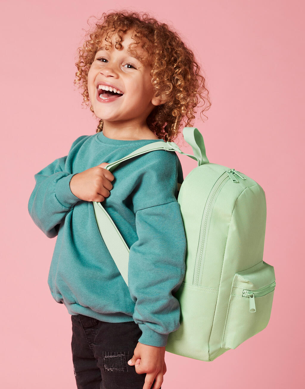 Mini Essential Fashion Backpack in Farbe White