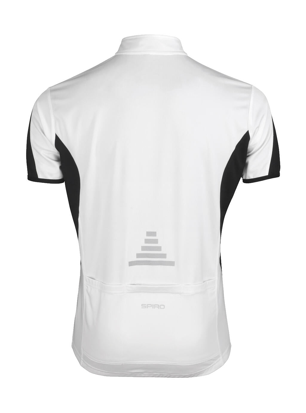  Bike Full Zip Top in Farbe White/Black