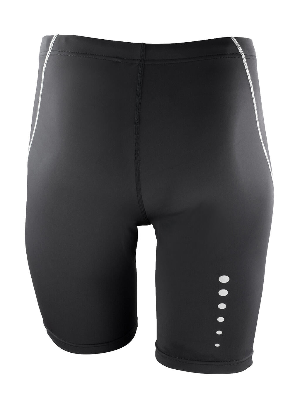  Men's Bodyfit Base Layer Shorts in Farbe Black