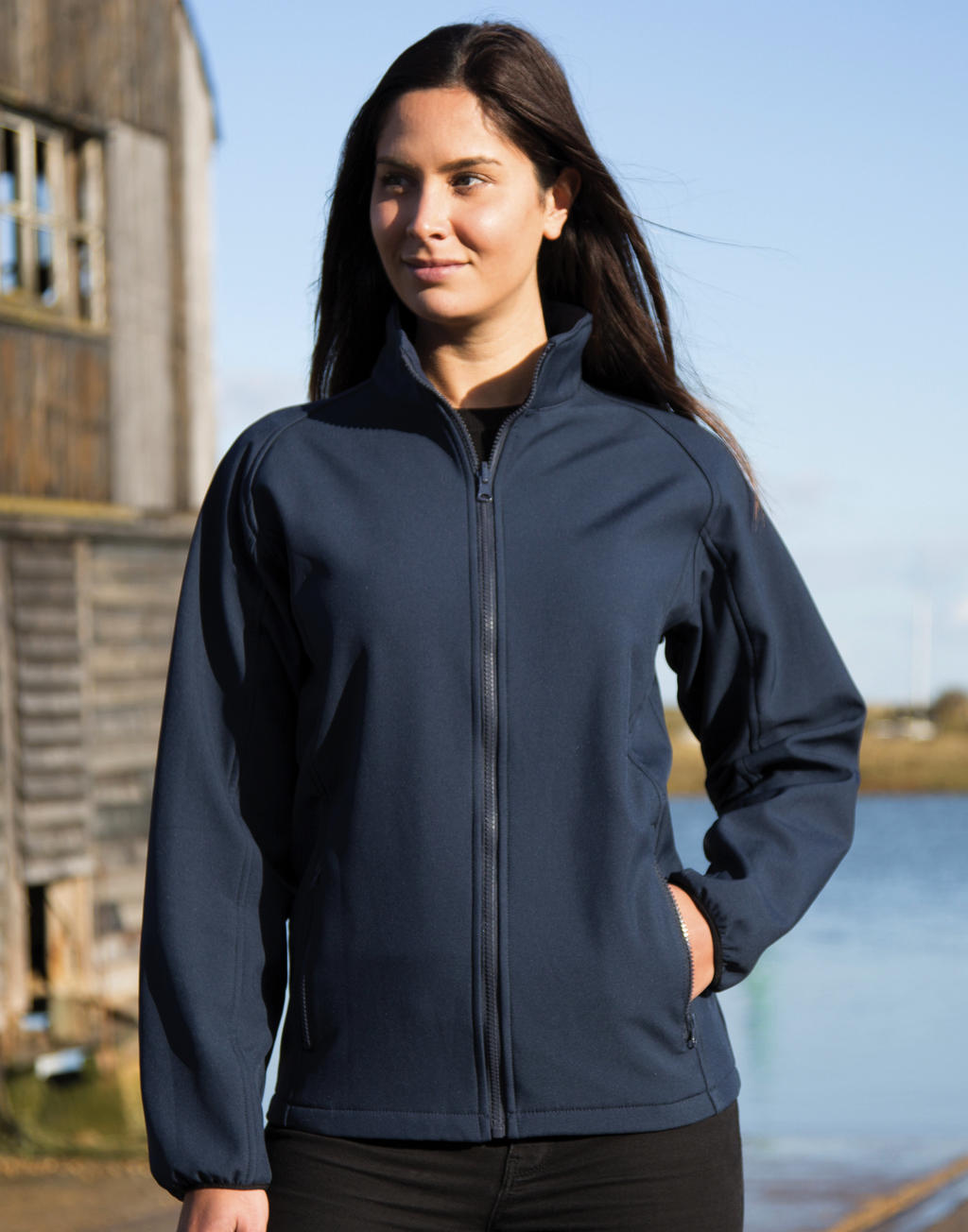  Printable 3-in-1 Transit Jacket in Farbe Black