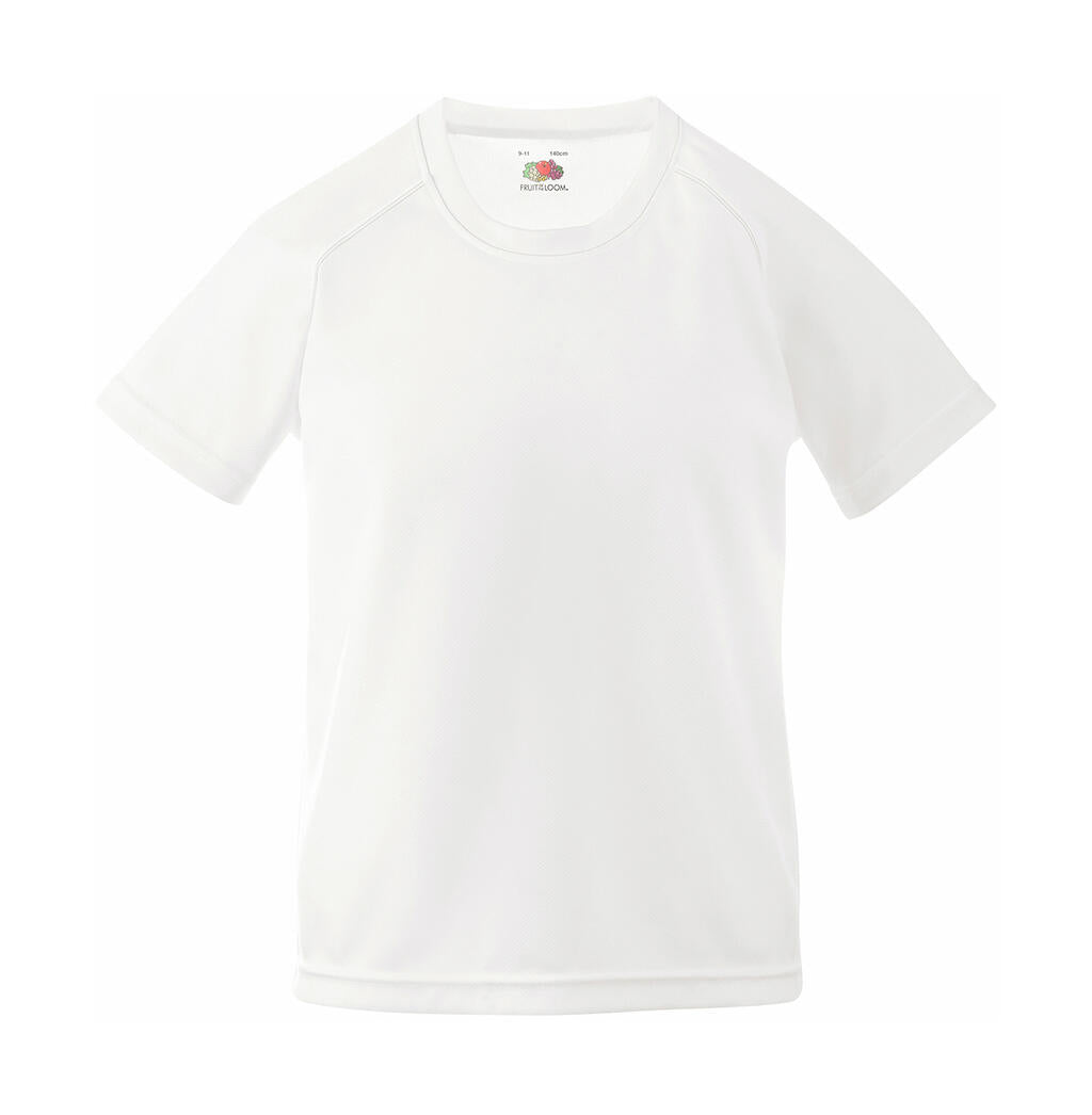  Kids' Performance T in Farbe White
