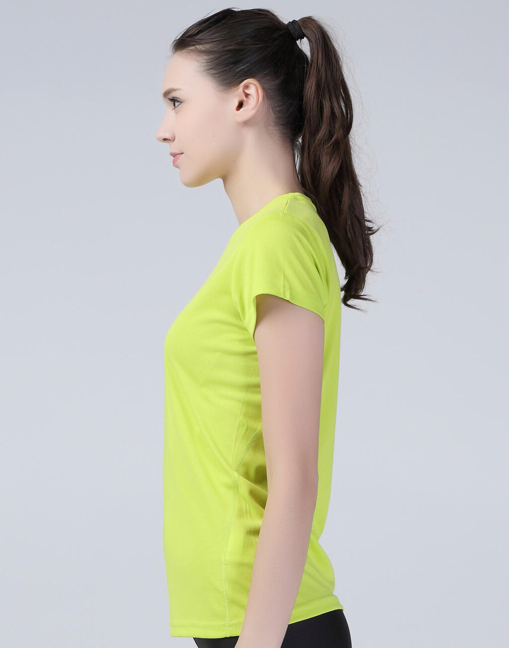  Ladies' Performance T-Shirt in Farbe White